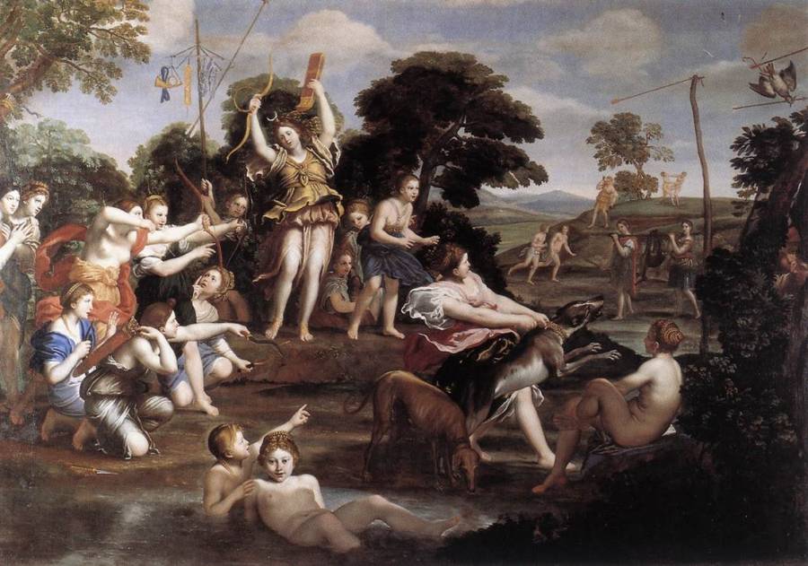 Domenichino - Diane et ses nymphes.jpg